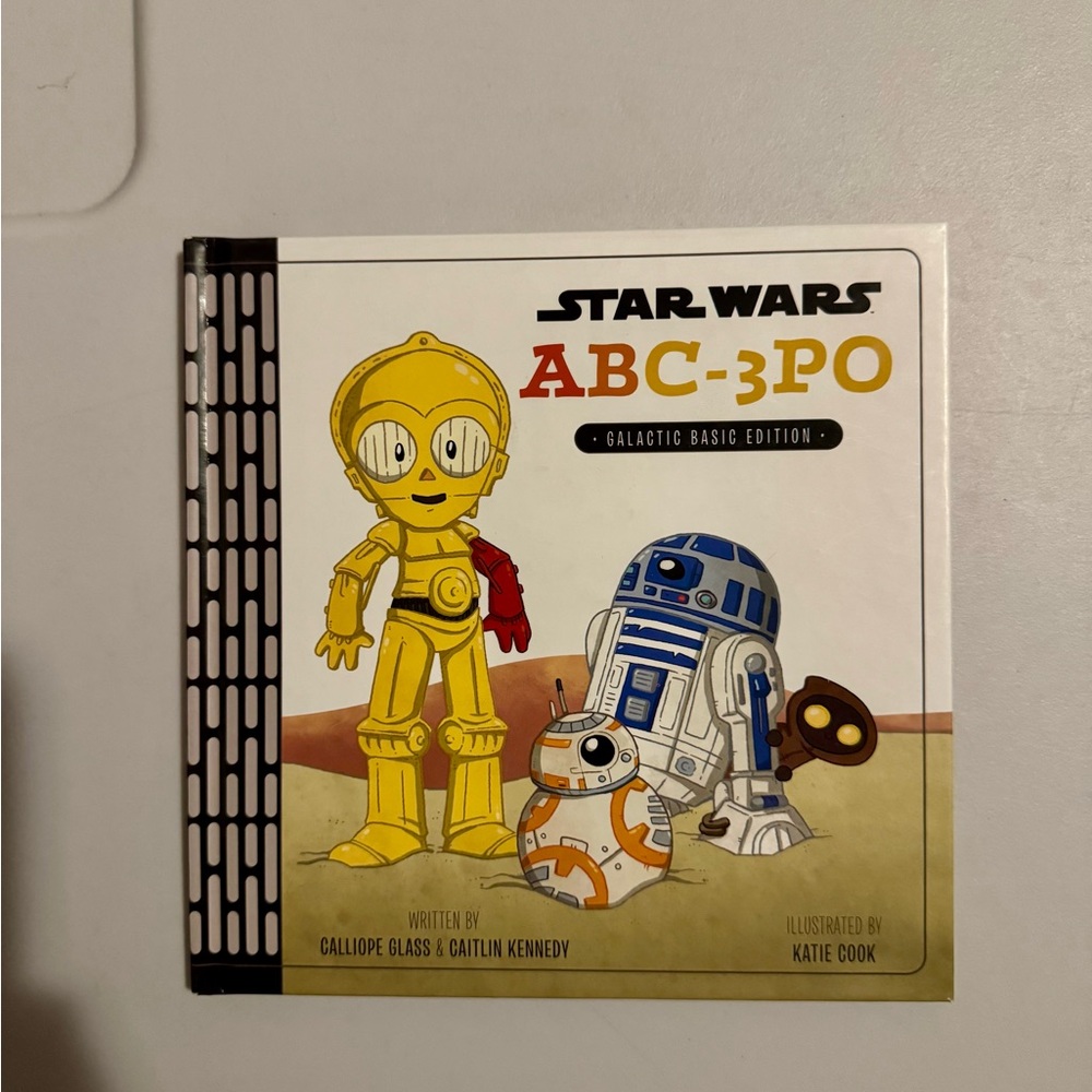 Disney Star Wars ABC-3PO Book with Yellow and Blue Characters